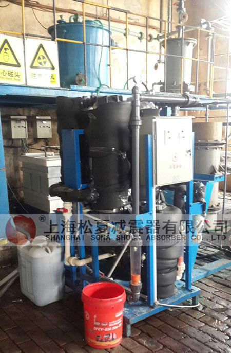 金川集團鎳鹽有限公司使用上海松夏耐酸堿橡膠接頭在硫化鎳濃縮試驗管道上 金川集團鎳鹽有限公司使用上海松夏耐酸堿橡膠接頭在硫化鎳濃縮試驗管道上