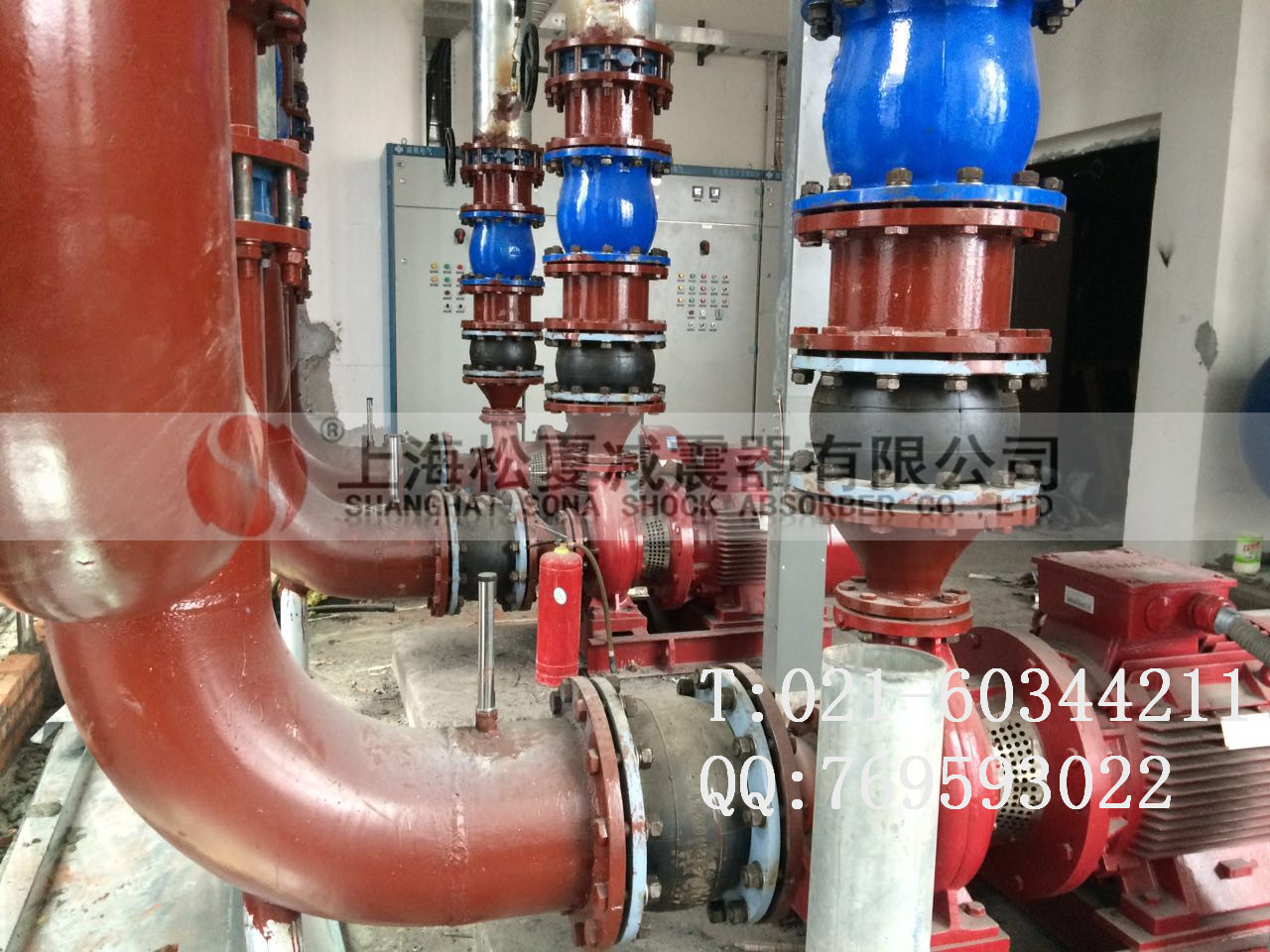 埃克森美孚脫氣機采用上海松夏橡膠接頭 埃克森美孚脫氣機采用上海松夏橡膠接頭